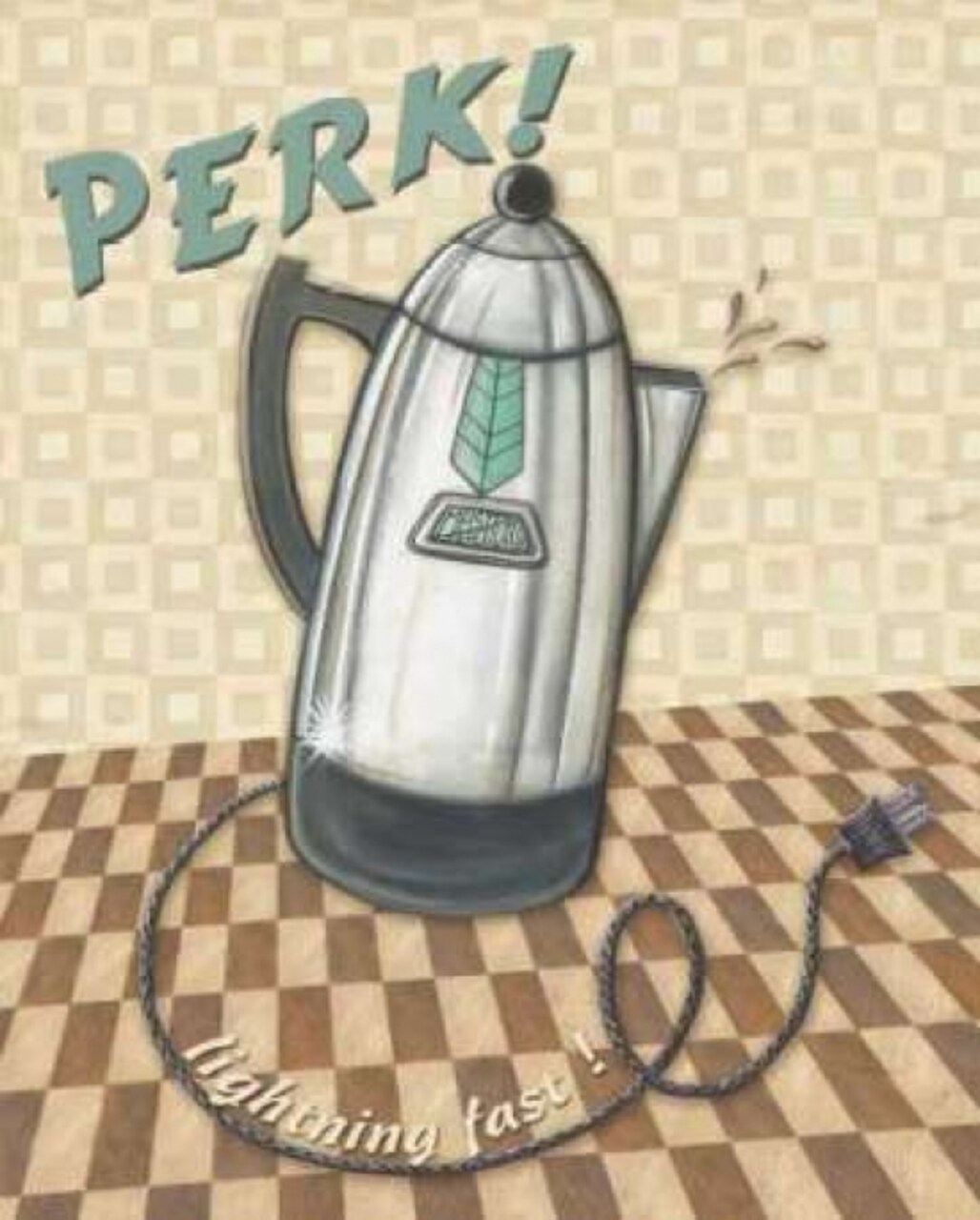 Nifty Fifties - Perk Poster Print by Charlene Audrey - Item # VARPDXAUD025